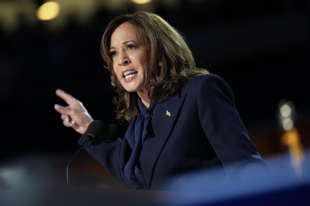 What time is kamala harris speaking today