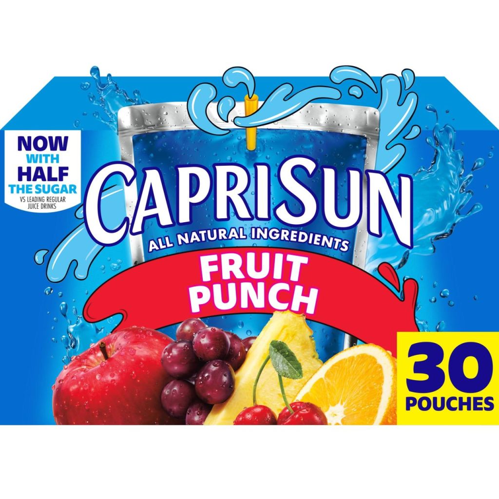 Capri sun pouches