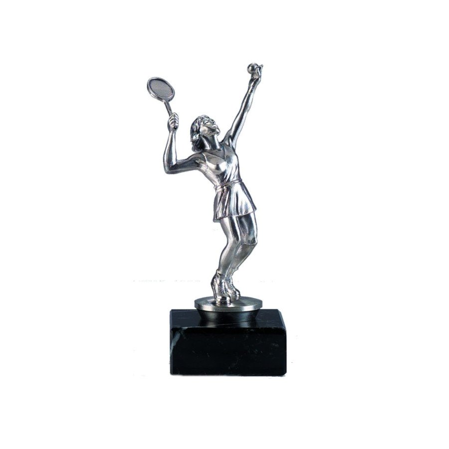 Tennis bronze sculpture player girl metropolitan inc galleries fountains children products