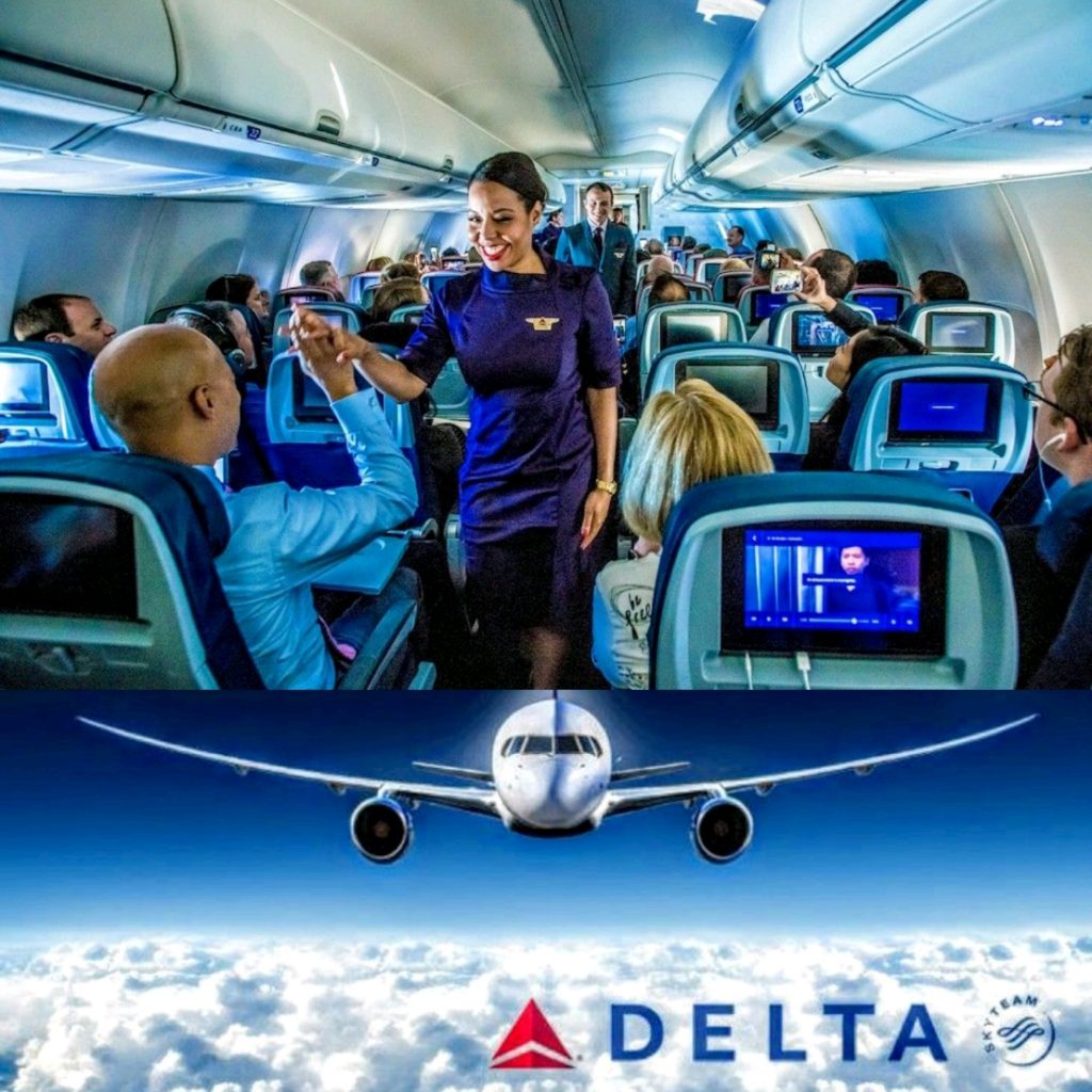 Delta airlines passenger