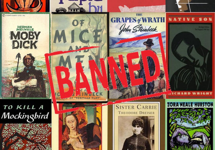 Banned libraries Banned books for being too violent