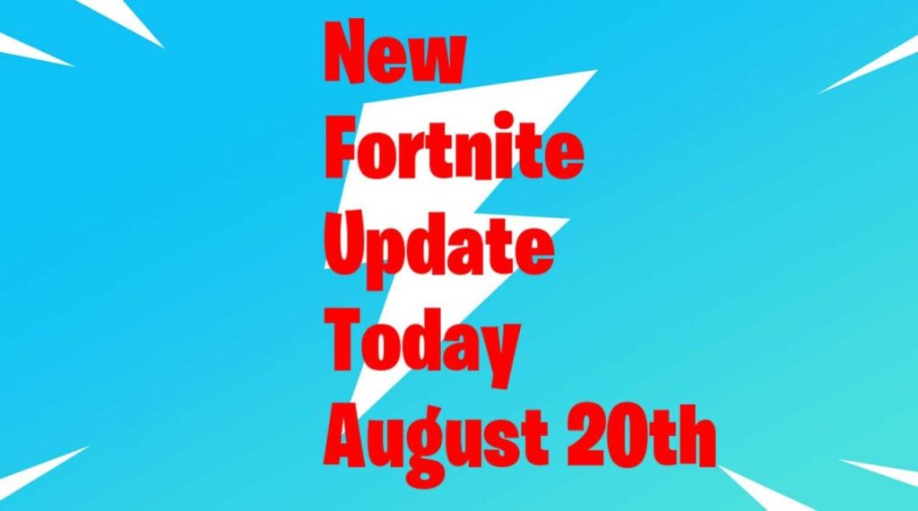 Fortnite update today