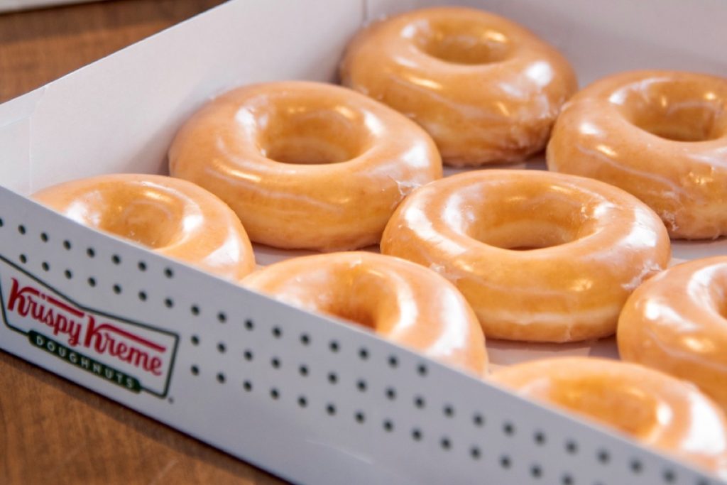 Krispy kreme 13 cent dozen donuts