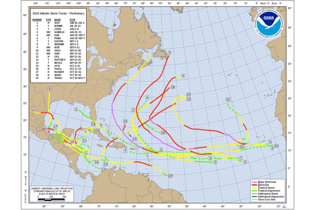 Hurricane tracker