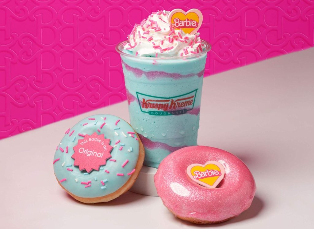 Krispy kreme dozen donuts glazed doughnuts hot celebrate their 83rd giving anniversary away turning want years they