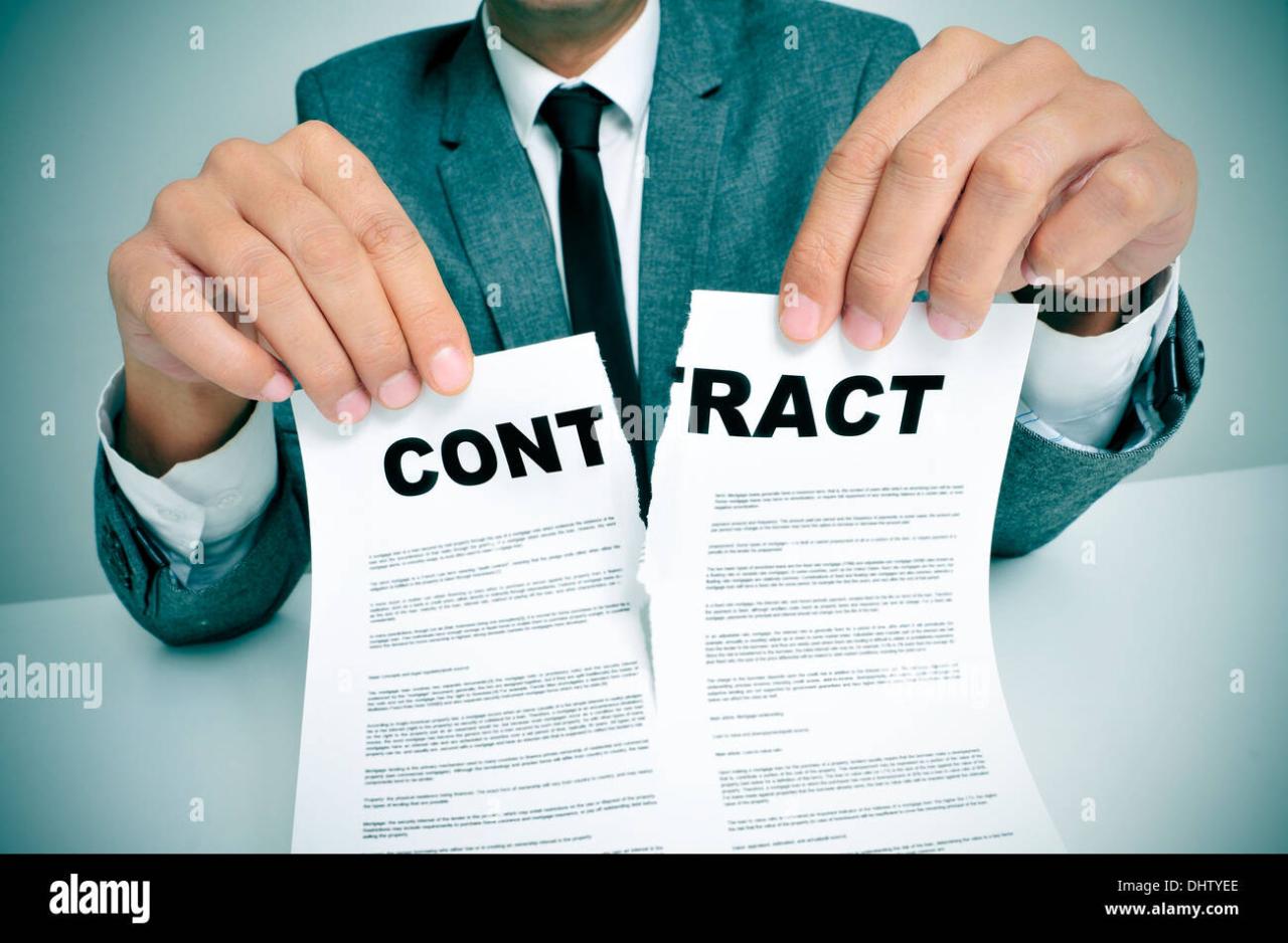 Breakup contract