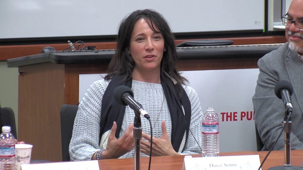 Senna danzy department english reading novelist lecturer 27th audience addresses summers