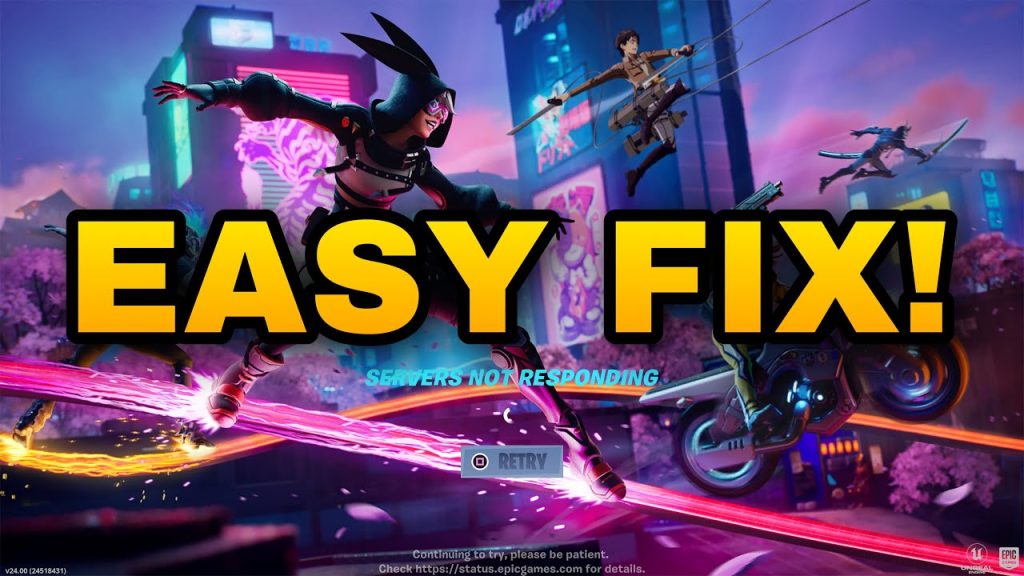 Fortnite servers update