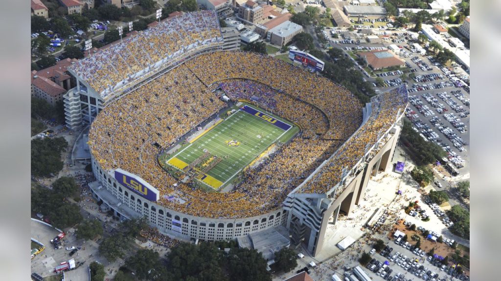 Biggest college football stadiums