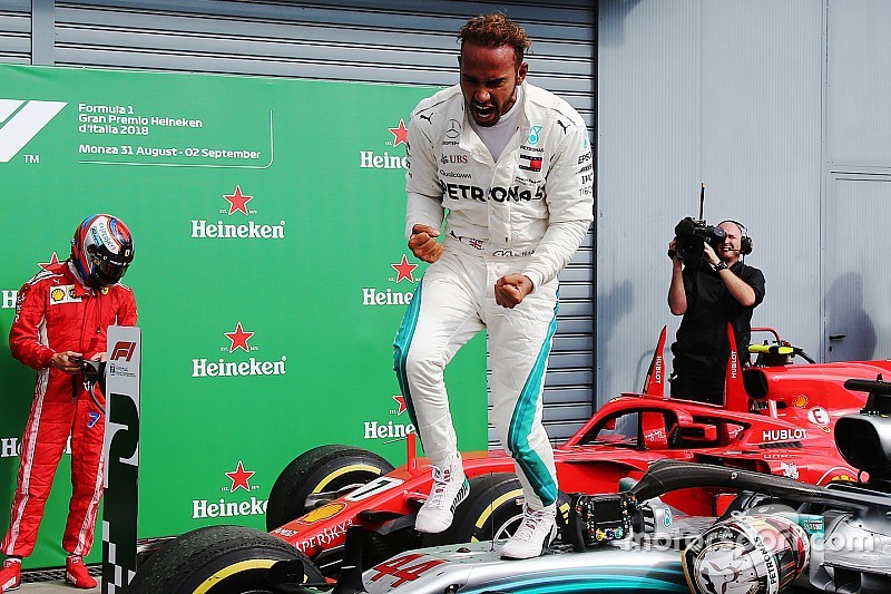 Lewis hamilton monza